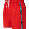 Calvin Klein Herre - Core Logo Badebukser Fierce Red