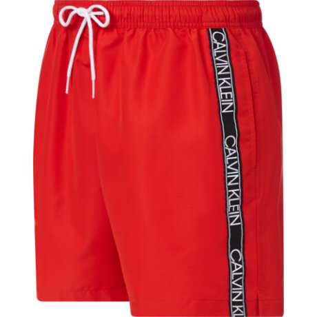 Calvin Klein Herre - Core Logo Badebukser Fierce Red