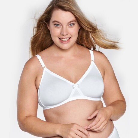 Silvana - Naturana - Soft Bra u bøjle Hvid