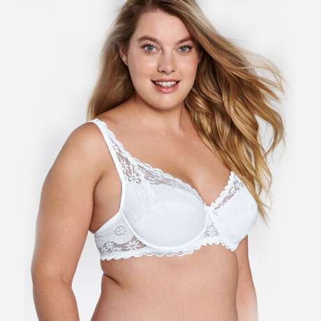 Silvana - Naturana - BH m. vattering og bøjle Hvid Silvana - Naturana - BH m. vattering og bøjle Hvid