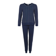 Lady avenue - Bambus Pyjamas l/æ Indigo/Camel