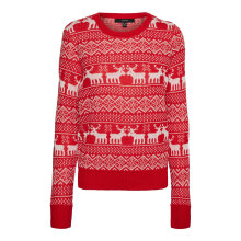 Vero Moda - Celebrate Sweater Chinese Red