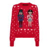 Vero Moda - Nutcracker Sweater Chinese Red