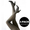 Festival - 3-PACK Emilie Wool Tights Grey