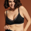 Silvana - Naturana - Soft BH Formstøbt Sort