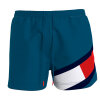 Tommy Hilfiger Herre - Tommy Solid Flag Badebukser Marina Blue