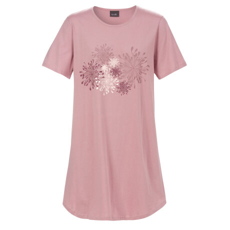 Trofé - Bigshirt Blomster Rosa