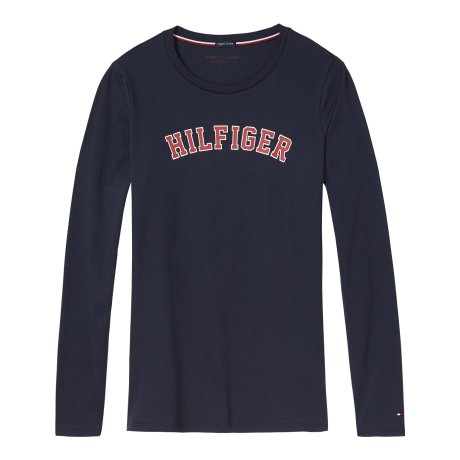 Tommy Hilfiger - Modern Stripe Bluse med Logo N