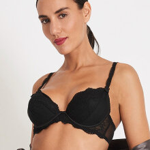 Aubade - A L'amour Push-up BH Sort