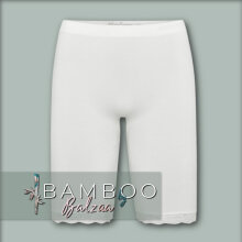 Balzaa - Bali Bambus Long Shorts Offwhite