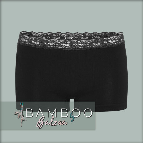 Balzaa - Bali Bambus Shorts Sort