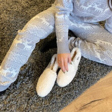 Vero Moda - Celebrate Knit Pants Silver Sconce