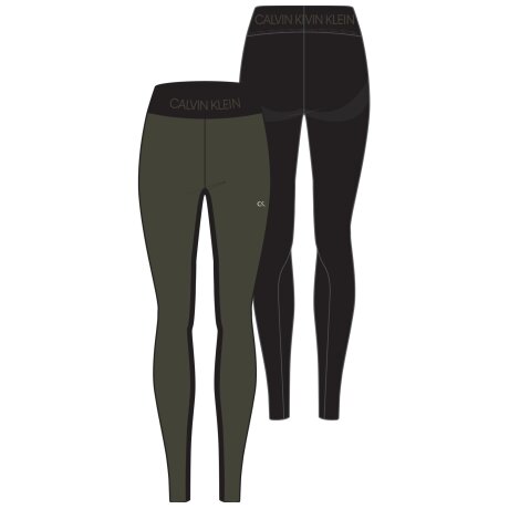 Calvin Klein - Active Icon Butt Lift Tights Forest Night
