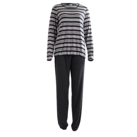 Lady avenue - Pyjamas Bomboo Lavender stripe