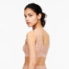 Chantelle - Soft Stretch Top med blonde Leo Neutral