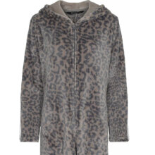 Decoy - Jumpsuit med Hætte Leopard Grå Decoy - Jumpsuit med Hætte Leopard Grå