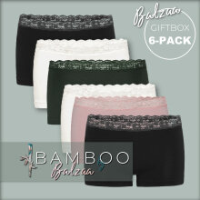 Balzaa - Bali Bambus Shorts Giftbox 6 Pieces