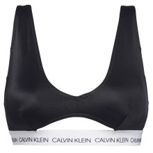 Calvin Klein - CK Logo Bralette Bikini Sort