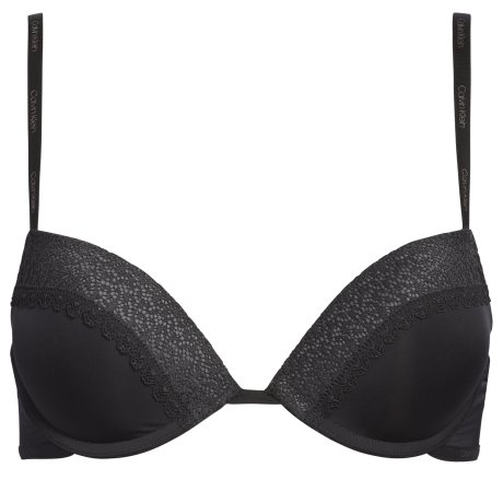 Calvin Klein - Flirty Push Up BH Sort