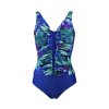 Lentiggini swimwear - Parrot Blue Badedragt Cobalt/Green