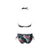 Lentiggini swimwear - Paradise Bloom Bikini Sæt Coral/Hvid