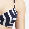Femilet - Indiana Formstøbt Bikini Top Navy Stripe