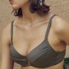 Femilet - Belize Formstøbt Bikini Top Shady Grey