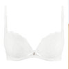 Aubade - Fleur De Tattoo Plunge BH Hvid Aubade - Fleur De Tattoo Plunge BH Hvid