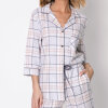 Aruelle - Deborah Pyjamas Checkered Grey