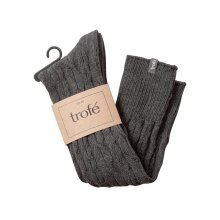 Trofé - Bomuld Strømpe Lang Grå Trofé - Bomuld Strømpe Lang Grå