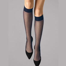 Wolford - Satin Touch 20 Knee-Highs Admiral