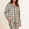 Lady avenue - Pyjamas Sæt Blue/Amber
