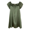 Lady avenue - Baby-Doll Silkenatkjole Spring Green