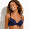 Panos Emporio - Lydia Push-Up Bikini Top Navy