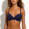 Panos Emporio - Lydia Push-Up Bikini Top Navy