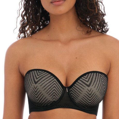 Freya - Tailored Stropløs BH Sort