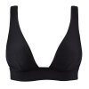Aubade - Summer Glow Bikini Top Black Sort