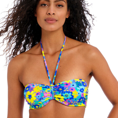 Freya - Garden Disco Bandeau Bikini Multi