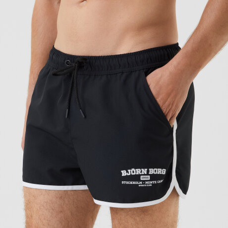 Bjørn Borg Herrer - Borg Retro Badebukser Sort Bjørn Borg Herrer - Borg Retro Badebukser Sort