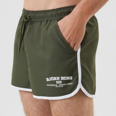 Bjørn Borg Herrer - Borg Retro Badebukser Forest