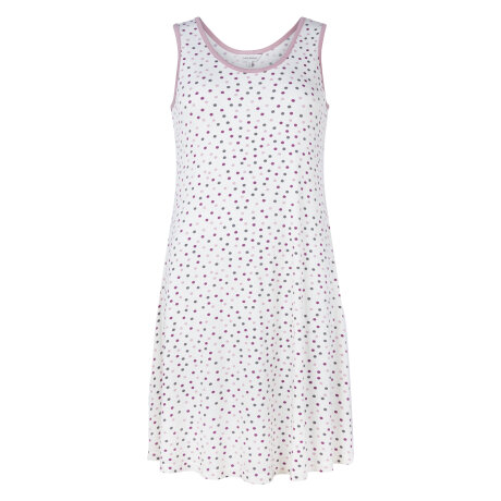 Lady avenue - Bambus Natkjole uden Ærme Lavender