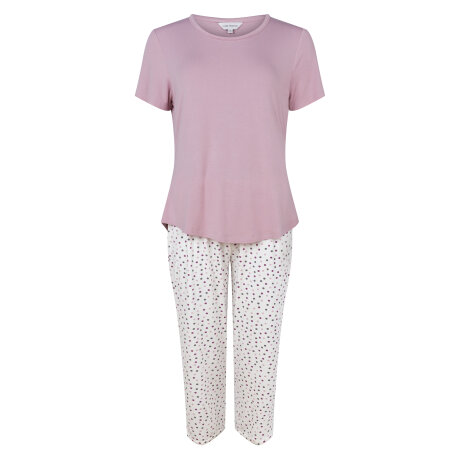 Lady avenue - Bambus Pyjamas med Capri Buks