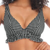 Freya - Check In Bikini Top Monochrome