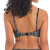 Freya - Check In Bandeau Bikini Monochrome