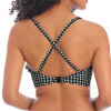 Freya - Check In Bandeau Bikini Monochrome