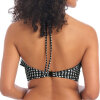 Freya - Check In Bandeau Bikini Monochrome