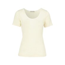 Damella - T-Shirt 100% Merino Uld Ivory