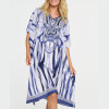 Damella - Strand Poncho Navy