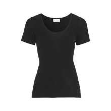 Damella - T-Shirt Uld/Silke Sort