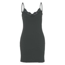 Damella - Tætsiddende Underkjole Sort